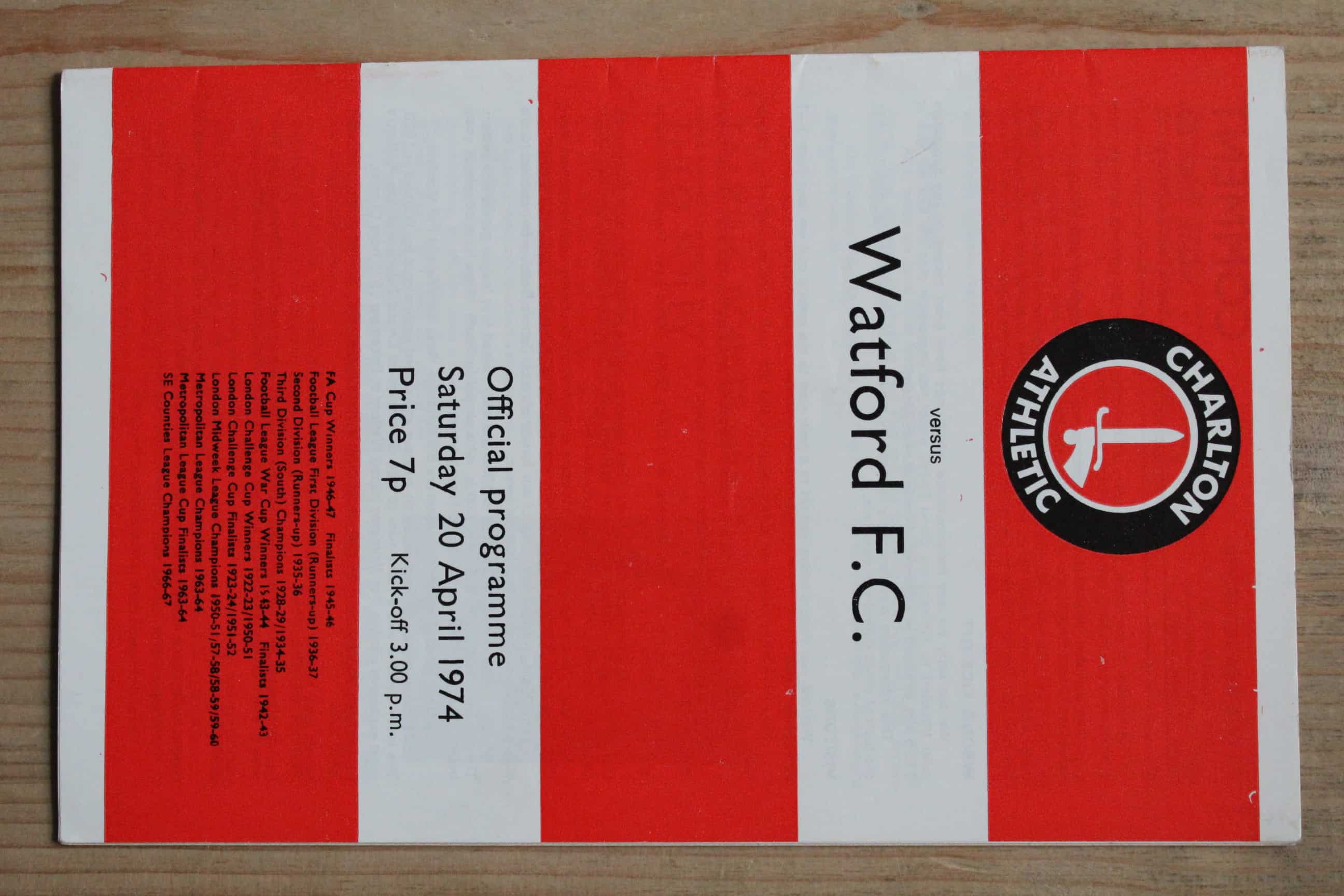 Charlton Athletic FC v Watford FC